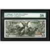 Fr. 268 $5 1896 Silver Certificate PMG Choice About Unc Fr. 268 $5 1896 Silver Certificate PMG Choic