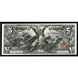 Fr. 269 $5 1896 Silver Certificate Choice New. Fr. 269 $5 1896 Silver Certificate Choice New.
