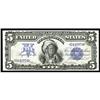 Fr. 271 $5 1899 Silver Certificate Choice New. The back Fr. 271 $5 1899 Silver Certificate Choice Ne