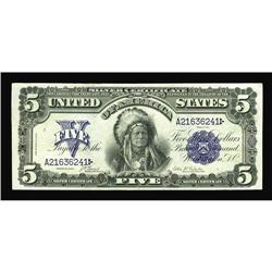 Fr. 271 $5 1899 Silver Certificate Choice About New. Fu Fr. 271 $5 1899 Silver Certificate Choice Ab