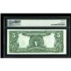 Image 2 : Fr. 277 $5 1899 Silver Certificate PMG Choice Uncircula Fr. 277 $5 1899 Silver Certificate PMG Choic