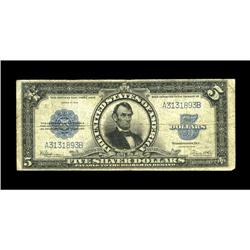 Fr. 282 $5 1923 Silver Certificate Fine+. If an afforda Fr. 282 $5 1923 Silver Certificate Fine+.