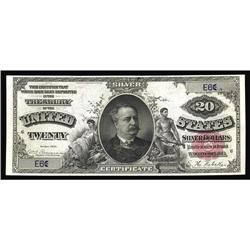 Fr. 317 $20 1891 Silver Certificate Very Choice New. Fr. 317 $20 1891 Silver Certificate Very Choice