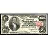 Fr. 344 $100 1891 Silver Certificate Very Fine. Fr. 344 $100 1891 Silver Certificate Very Fine.