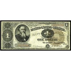 Fr. 348 $1 1890 Treasury Note Very Good-Fine. This is b Fr. 348 $1 1890 Treasury Note Fine.