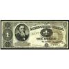 Image 1 : Fr. 348 $1 1890 Treasury Note Very Good-Fine. This is b Fr. 348 $1 1890 Treasury Note Fine.