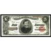 Image 1 : Fr. 363 $5 1891 Treasury Note Choice About New. This ni Fr. 363 $5 1891 Treasury Note Choice About N