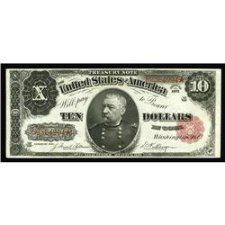 Fr. 370 $10 1891 Treasury Note Choice New. Fr. 370 $10 1891 Treasury Note Choice New.