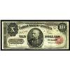 Image 1 : Fr. 371 $10 1891 Treasury Note Fine. Fr. 371 $10 1891 Treasury Note Fine.