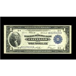 Fr. 720 $1 1918 Federal Reserve Bank Note Extremely Fin Fr. 720 $1 1918 Federal Reserve Bank Note Ex