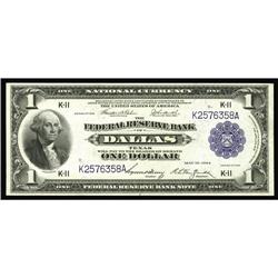 Fr. 740 $1 1918 Federal Reserve Bank Note Gem New. Fr. 740 $1 1918 Federal Reserve Bank Note Gem New