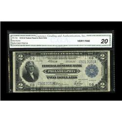 Fr. 756 $2 1918 Federal Reserve Bank Note CGA Very Fine Fr. 756 $2 1918 Federal Reserve Bank Note CG