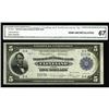 Image 1 : Fr. 785 $5 1918 Federal Reserve Bank Note CGA Gem Uncir Fr. 785 $5 1918 Federal Reserve Bank Note CG