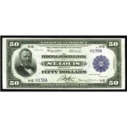 Fr. 831 $50 1918 Federal Reserve Bank Note Very Choice Fr. 831 $50 1918 Federal Reserve Bank Note Ve