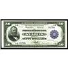 Image 1 : Fr. 831 $50 1918 Federal Reserve Bank Note Very Choice Fr. 831 $50 1918 Federal Reserve Bank Note Ve