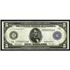 Image 1 : Fr. 869 $5 1914 Federal Reserve Note Extremely Fine-Abo Fr. 869 $5 1914 Federal Reserve Note Extreme