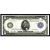 Image 1 : Fr. 871b $5 1914 Federal Reserve Note Extremely Fine. T Fr. 871b $5 1914 Federal Reserve Note Extrem