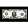 Image 1 : Fr. 911a $10 1914 Federal Reserve Note Very Fine-Extrem Fr. 911a $10 1914 Federal Reserve Note Very 