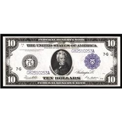 Fr. 931c $10 1914 Federal Reserve Note Gem New. Perfect Fr. 931c $10 1914 Federal Reserve Note Gem N