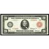 Fr. 955a $20 1914 Red Seal Federal Reserve Note Very Fi Fr. 955a $20 1914 Red Seal Federal Reserve N