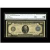 Image 1 : Fr. 1123 $100 1914 FRN CGA Fine 12, Restored. Fr. 1123 $100 1914 Federal Reserve Note CGA Fine 12, R