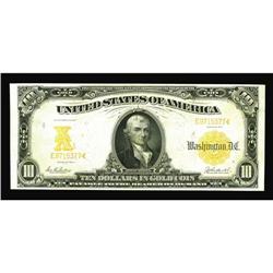 Fr. 1171 $10 1907 Gold Certificate Very Fine-Extremely Fr. 1171 $10 1907 Gold Certificate Very Fine-