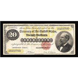 Fr. 1178 $20 1882 Gold Certificate Fine. After Presiden Fr. 1178 $20 1882 Gold Certificate Fine.