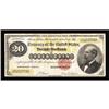 Image 1 : Fr. 1178 $20 1882 Gold Certificate Fine. After Presiden Fr. 1178 $20 1882 Gold Certificate Fine.