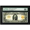 Fr. 1187 $20 1922 Gold Certificate PMG Gem Uncirculated Fr. 1187 $20 1922 Gold Certificate PMG Gem U