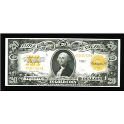 Fr. 1187 $20 1922 Gold Certificate Extremely Fine. Beau Fr. 1187 $20 1922 Gold Certificate Extremely