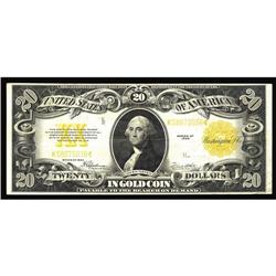 Fr. 1187 $20 1922 Gold Certificate Very Fine-Extremely Fr. 1187 $20 1922 Gold Certificate Very Fine-