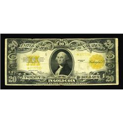 Fr. 1187 $20 1922 Gold Certificate Star Very Good. The Fr. 1187 $20 1922 Gold Certificate Star Very 