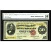 Image 1 : Fr. 1194 $50 1882 Gold Certificate CGA About Uncirculat Fr. 1194 $50 1882 Gold Certificate CGA About