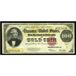 Fr. 1215 $100 1922 Gold Certificate Fine+. Here is anot Fr. 1215 $100 1922 Gold Certificate Fine+.