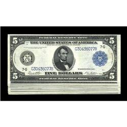 $5 Chicago Federal Reserve Note Bakers Dozen $5 Chicago Federal Reserve Note Bakers Dozen
