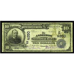 Anniston, AL - $10 1902 Date Back Fr. 619 The Anniston Anniston, AL