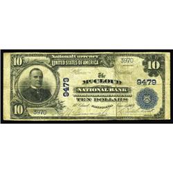 McCloud, CA - $10 1902 Plain Back Fr. 626 The McCloud N McCloud, CA