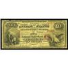 Petaluma, CA - $10 Original National Gold Bank Note Fr. Petaluma, CA