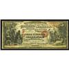 San Francisco, CA - $5 Original National Gold Bank Note San Francisco, CA