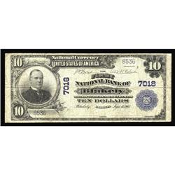 Blakely, GA - $10 1902 Plain Back Fr. 624 The First NB Blakely, GA