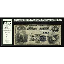 Amboy, IL - $10 1882 Value Back Fr. 577 The First NB Ch Amboy, IL