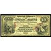 Image 1 : Pekin, IL - $10 Original Fr. 412 The First NB Ch. # 163 Pekin, IL