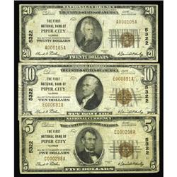 A Trio from Piper City. A Trio from Piper City.