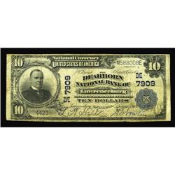 Lawrenceburg, IN - $10 1902 Plain Back Fr. 625 The Dear Lawrenceburg, IN