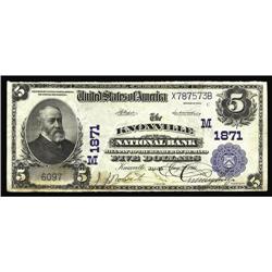 Knoxville, IA - $5 1902 Plain Back Fr. 602 The Knoxvill Knoxville, IA