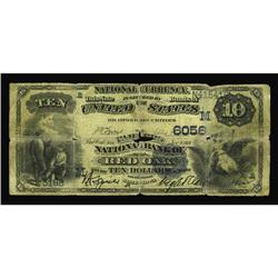 Red Oak, IA - $10 1882 Date Back Fr. 545 The Farmers NB Red Oak, IA