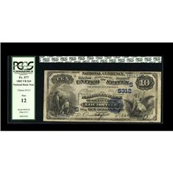 Louisville, KY - $10 1882 Value Back Fr. 577 The NB Ch. Louisville, KY