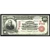 Detroit, MI - $10 1902 Red Seal Fr. 615 The NB of Comme Detroit, MI