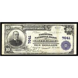 Blue Earth, MN - $10 1902 Plain Back Fr. 624 The Farmer Blue Earth, MN