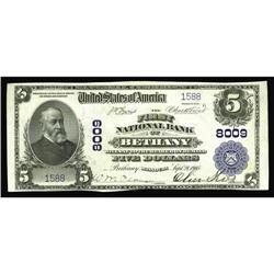 Bethany, MO - $5 1902 Plain Back Fr. 599 The First NB C Bethany, MO